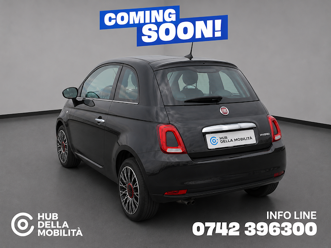 FIAT 500 1.0 Hybrid Red